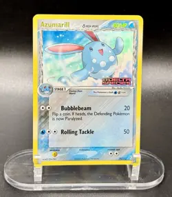 Azumarill Delta Species 19/113 Reverse Holo Pokemon EX Delta Species Vintage LP - Image 2
