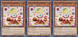 3x Madolche Petingcessoeur | MP20-EN013 | Common | 1st Ed | NM | YuGiOh - Image 1
