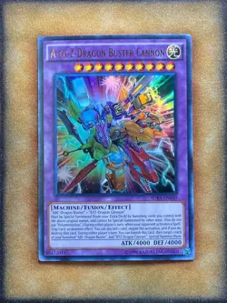 Yugioh A-to-Z-Dragon Buster Cannon SDKS-EN040 Ultra Rare LP - Image 1