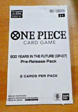 ONE PIECE CARD ENGLISH PRE-RELEASE TOURNAMENT OP-07 PACK X1 BOOSTER SEALED MINT - Image 1