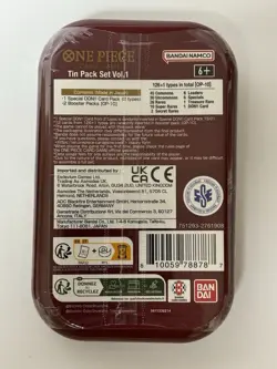 One Piece: English OP-10 Mini Tin Pack Set Vol. 1 (TS-01) Monkey Luffy Brand New - Image 2