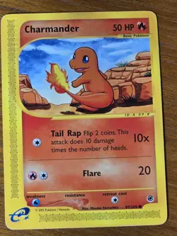 Pokemon TCG Charmander Expedition 97/165 Regular Common - Image 1