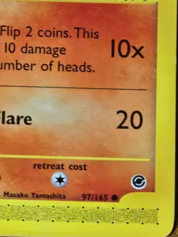 Pokemon TCG Charmander Expedition 97/165 Regular Common - Image 4