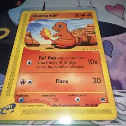 Pokemon TCG Charmander Expedition Set 97/165 Regular Common MP 2002 - Image 4
