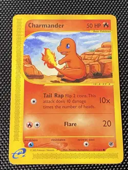 Pokemon TCG Charmander 97/165 Expedition Base Set E-Reader 🔥 - Image 1