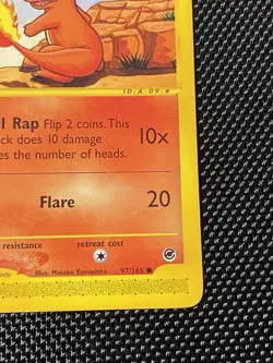 Pokemon TCG Charmander 97/165 Expedition Base Set E-Reader 🔥 - Image 4
