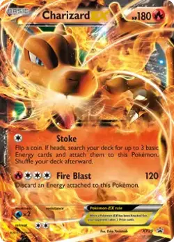 Charizard EX - XY29 - Pokemon XY Promo Ultra Rare Card LP - Image 1