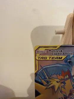 Moltres & Zapdos & Articuno GX (Full Art) 66/68 Hidden Fates Holo Pokemon TCG NM - Image 3