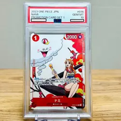PSA 10 Nami OP01-016 R Promo Matching Battle Non Holo ONE PIECE Card Japanese - Image 1