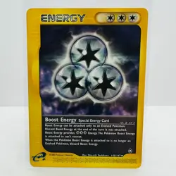 Pokemon Boost Energy 145/147 Aquapolis WOTC TCG Pokemon Uncommon Card NM-MT - Image 1
