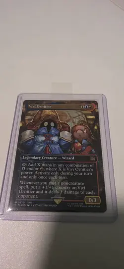 MTG Vivi Ornitier (Borderless) (Chocobo Track) Final Fantasy Foil *PACK FRESH!* - Image 1