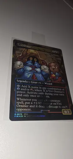 MTG Vivi Ornitier (Borderless) (Chocobo Track) Final Fantasy Foil *PACK FRESH!* - Image 5