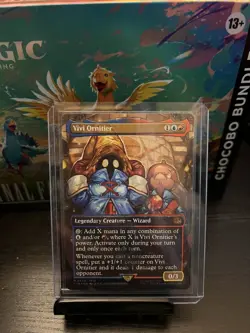 Vivi Ornitier (Borderless) (Chocobo Track Foil) Final Fantasy Foil Pack Fresh - Image 1