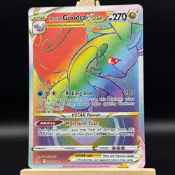 Hisuian Goodra VSTAR 202/196 Secret Rare Lost Origin Rainbow Pokemon TCG NM - Image 1