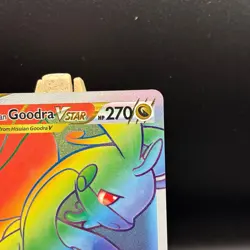 Hisuian Goodra VSTAR 202/196 Secret Rare Lost Origin Rainbow Pokemon TCG NM - Image 4