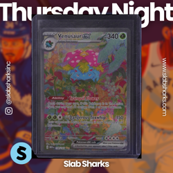 2023 POKEMON SCARLET & VIOLET 151 #198/165 VENUSAUR EX SPECIAL ILLUSTRATION RARE - Image 1