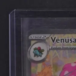 2023 POKEMON SCARLET & VIOLET 151 #198/165 VENUSAUR EX SPECIAL ILLUSTRATION RARE - Image 3