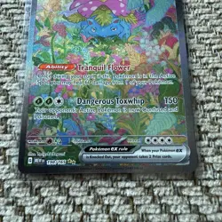 Venusaur ex Pokemon TCG 198/165 Scarlet Violet 151 Special Illustration Rare NM - Image 2