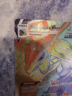 Rayquaza VMAX 217/203 Pokemon TCG Evolving Skies Rainbow Secret Rare Card NM/M - Image 2