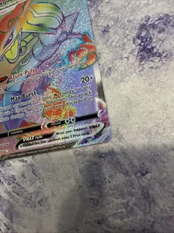 Rayquaza VMAX 217/203 Pokemon TCG Evolving Skies Rainbow Secret Rare Card NM/M - Image 4