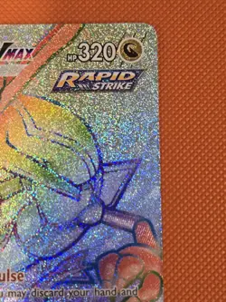 Pokemon TCG Evolving Skies Rayquaza VMAX Rainbow Secret Rare Card 217/203 - Image 5