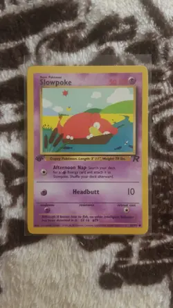 67/82 | Slowpoke | Team Rocket | 1st Edition | Pokemon Card | MINT - Image 1