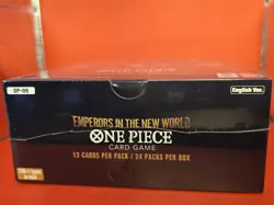 One Piece CCG - OP-09 English Booster Box - Emperors In The New World - Sealed. - Image 5