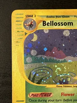 Bellossom 2003 Pokemon H5/H32 Aquapolis Holo Wotc E Series Holo Swirl! Lp(-) - Image 2