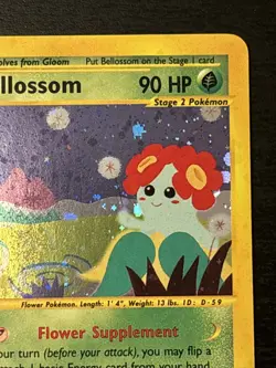 Bellossom 2003 Pokemon H5/H32 Aquapolis Holo Wotc E Series Holo Swirl! Lp(-) - Image 3
