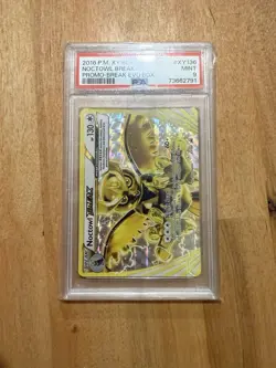 Noctowl BREAK XY136 NM Promo Pokemon Card PSA 9 - Image 1