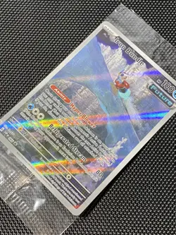 Pokemon Iron Bundle 066 Scarlet & Violet Promo Card NM - Image 1