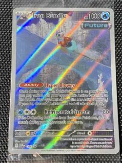 Pokemon Iron Bundle 066 Scarlet & Violet Promo Card NM - Image 2