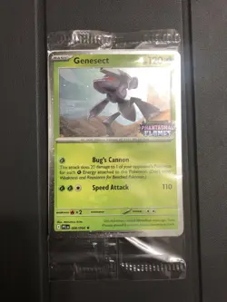 Pokemon Genesect 008/094 Best Buy Phantasmal Flames Stamped Promo Card Brand New - Image 1