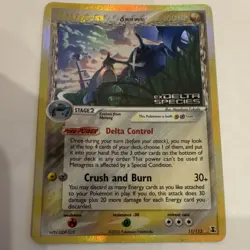Pokemon Metagross EX Delta Species 11/113 Holo Rare Reverse Holo English Card - Image 1