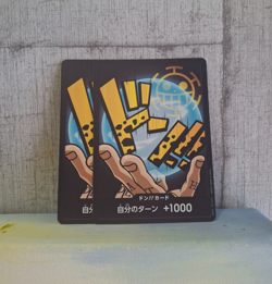 2x DON !! Card (Trafalger D. Water Law) ONE PIECE Card The Best PRB-01 Japanese - Image 1