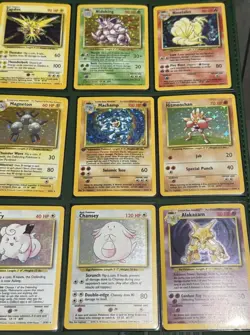 Vintage Rare Holo Pokemon Card Lot WOTC 1999 Base Set Holo Lot - Image 2