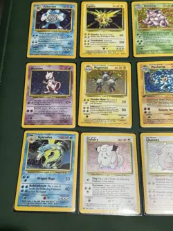Vintage Rare Holo Pokemon Card Lot WOTC 1999 Base Set Holo Lot - Image 3