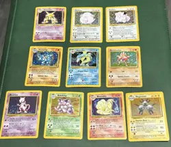 Vintage Rare Holo Pokemon Card Lot WOTC 1999 Base Set Holo Lot - Image 4
