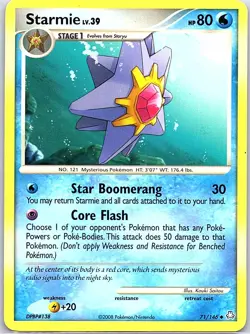 Starmie 71/146 Non Holo Legends Awakened - Pokemon Card - NM - Image 1