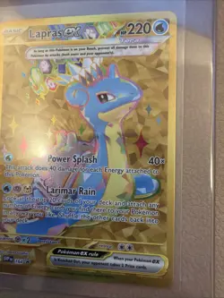Lapras ex 164 Sv: Scarlet & Violet Promo Cards Holo - Image 3