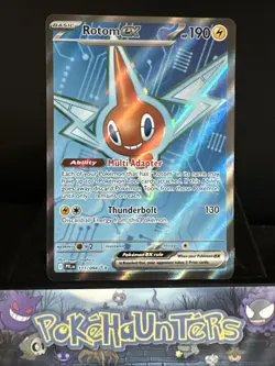Pokemon Card Rotom EX 111/094 Phantasmal Flames Full Art Ultra Rare NM - Image 1