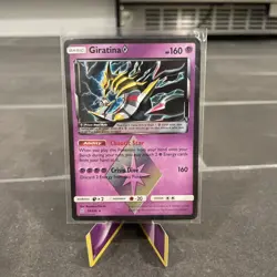 Pokemon TCG Giratina Prism Star Holo Card 58/156 SM Ultra Prism NM - Image 1