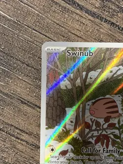 Swinub Holo Illustration Rare 165/159 SV09 Journey Together Pokemon TCG - Image 2