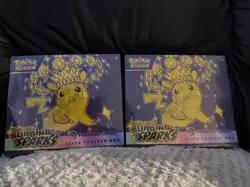Sealed Pokemon TCG Surging Sparks Pokemon Center Elite Trainer Box ETB x 2 - Image 1