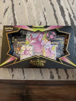 Pokemon TCG: Shining Fates Shiny Crobat VMax Premium Collection Factory SEALED - Image 1
