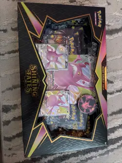 Pokemon TCG: Shining Fates Shiny Crobat VMax Premium Collection Factory SEALED - Image 2