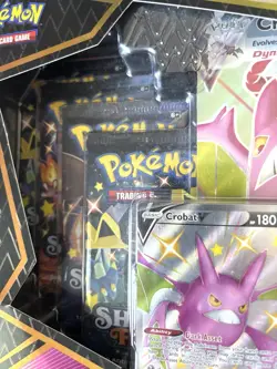 Pokemon TCG Shining Fates VMAX V MAX Premium Collection Box SHINY CROBAT🔥SEALED - Image 5