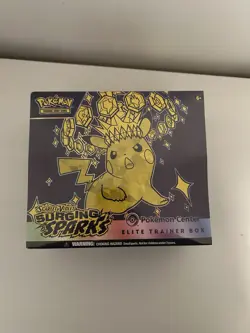 Pokemon TCG Surging Sparks Pokemon Center Elite Trainer Box ETB - SEALED ✅ - Image 5