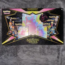 Pokemon TCG Shining Fates Shiny Crobat VMAX Premium Collection Box SEALED - Image 1