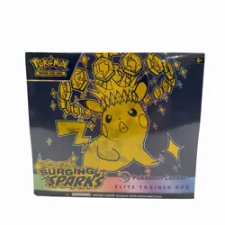 ✅ SURGING SPARKS POKEMON CENTER TCG ELITE TRAINER BOX SEALED ETB #2 - Image 1